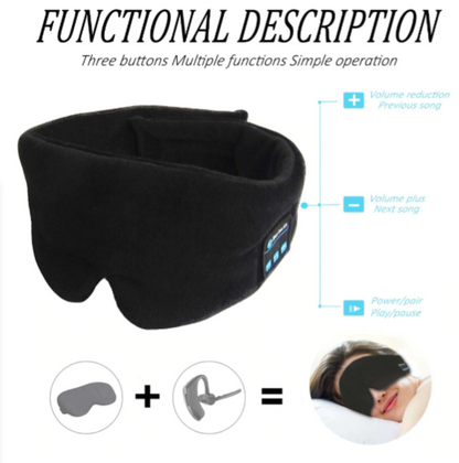 Soft Sleep Wireless Noise Cancelling Headphones