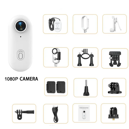 Small 4K WiFi Action Cam for Sports and Outdoor Use