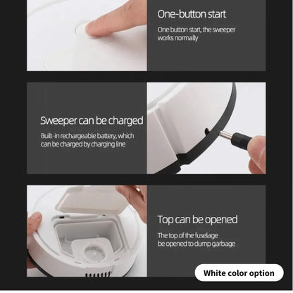 Wi-Fi Smart Vacuum and Mop with Advanced Navigation