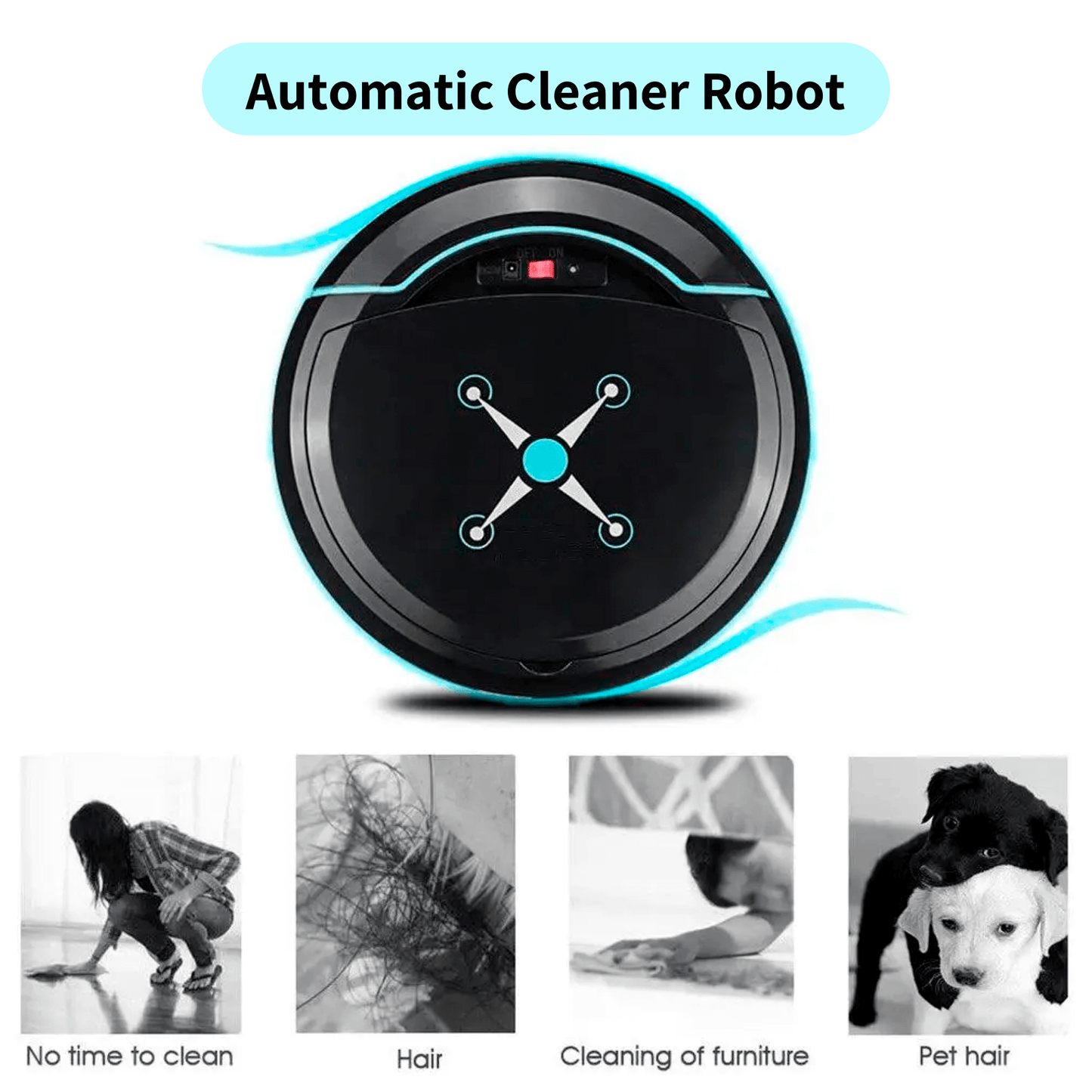 Wi-Fi Smart Vacuum and Mop with Advanced Navigation