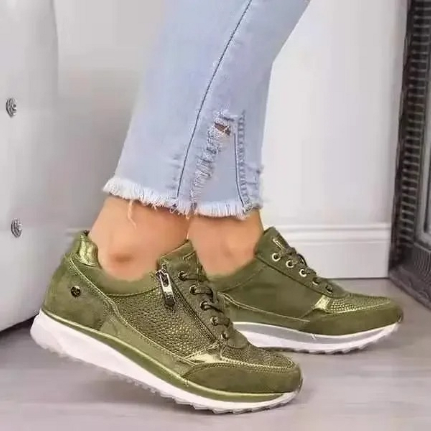 Waterproof Cozy Women's Walking Shoes