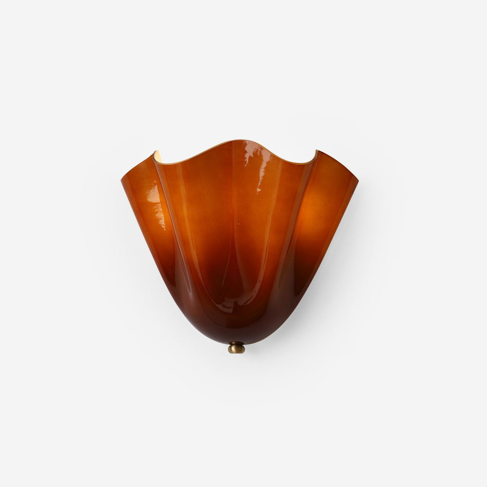 Elegant Floral Style Wall Lamp Soft Lighting - Pexav