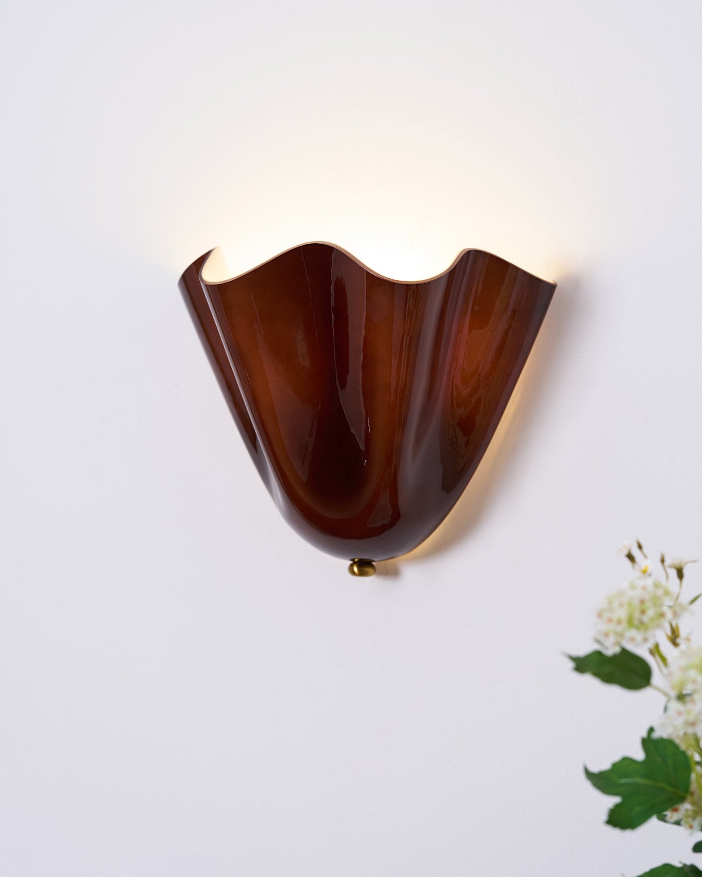 Floral Wall Lamp Warm Ambient LED Light