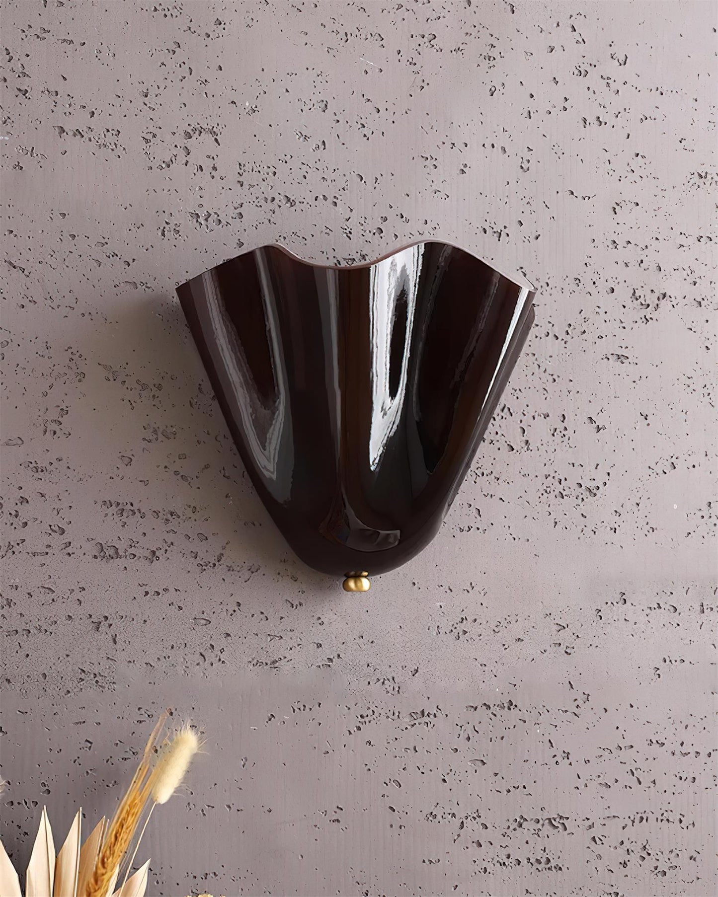Elegant Floral Style Wall Lamp Soft Lighting