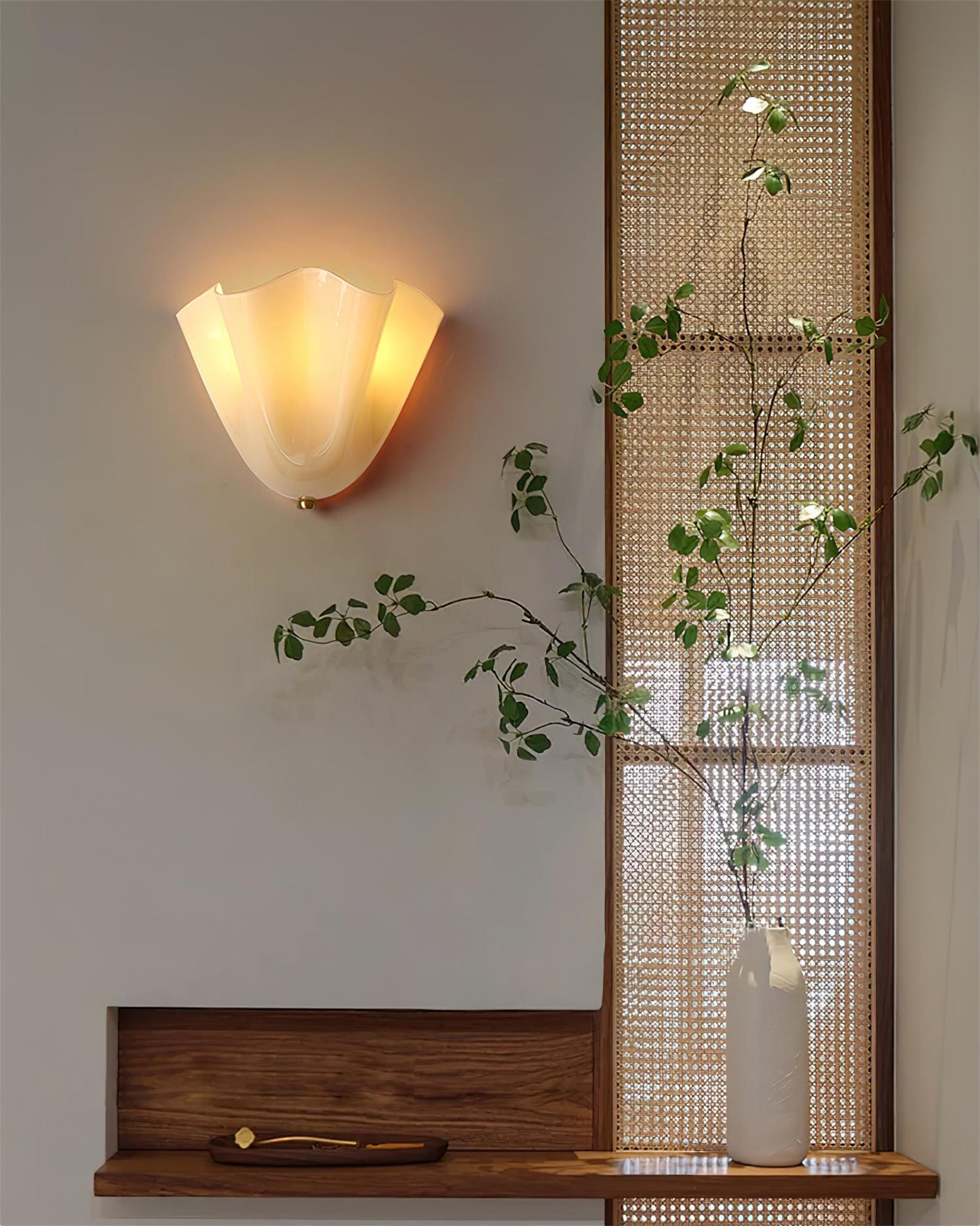 Floral Wall Lamp Warm Ambient LED Light