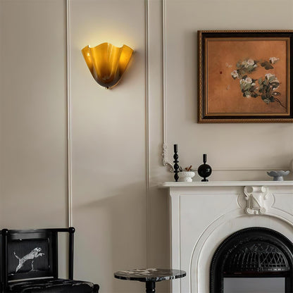 Floral Wall Lamp Warm Ambient LED Light
