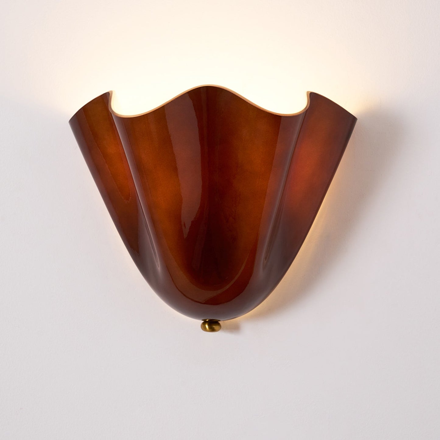 Elegant Floral Style Wall Lamp Soft Lighting