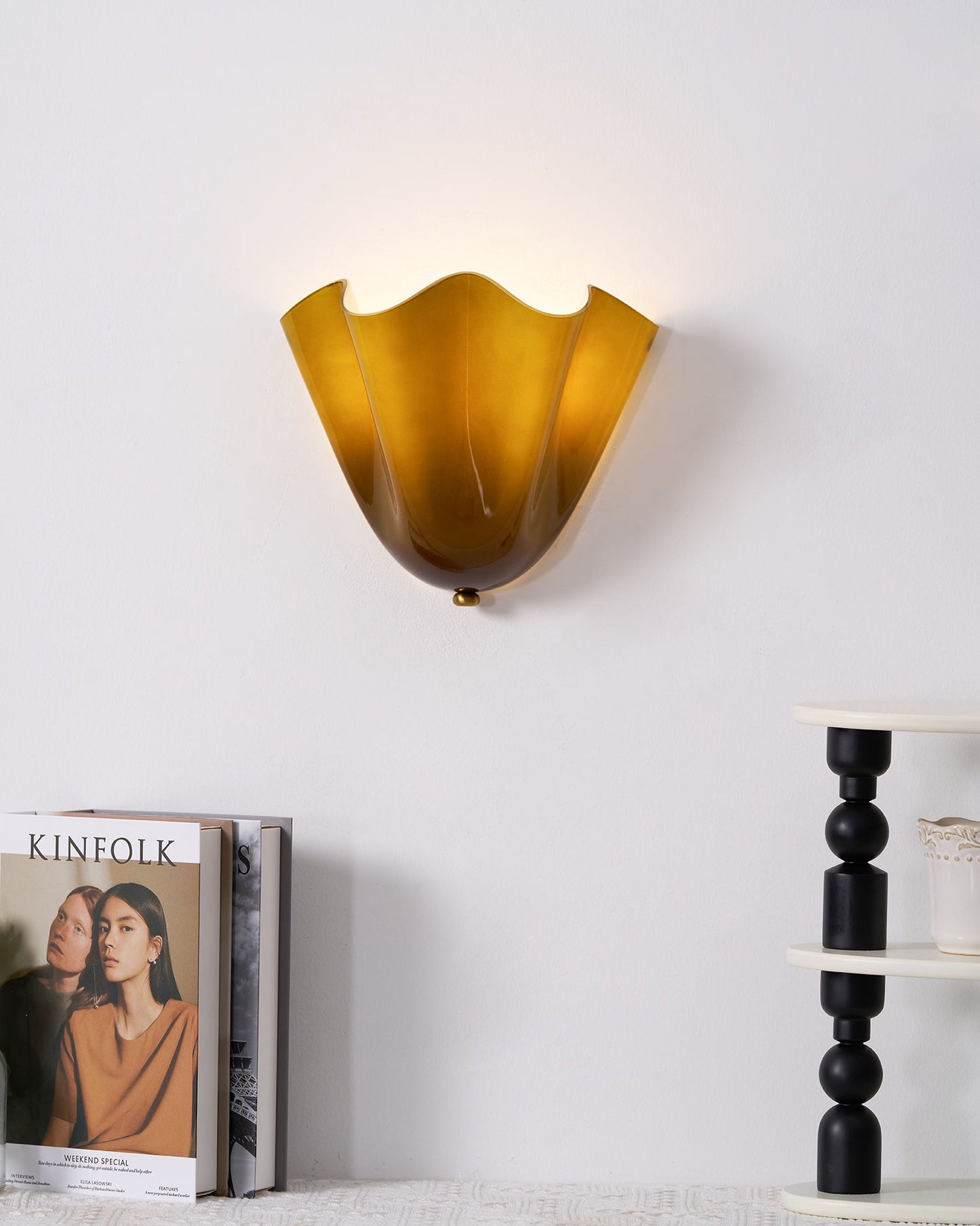 Floral Wall Lamp Warm Ambient LED Light