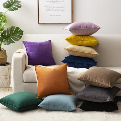 Nordic Faux Leather Cushion Cover 18x18 – Vintage Texture Sofa Cushion Cover for Home Decor 4