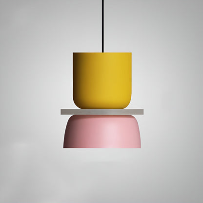 Bright Chrome Macaron Pendant Lighting Fixture - Pexav
