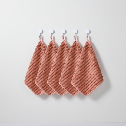 Vintage Gestreiftes Handtuch Set - VintageCloth
