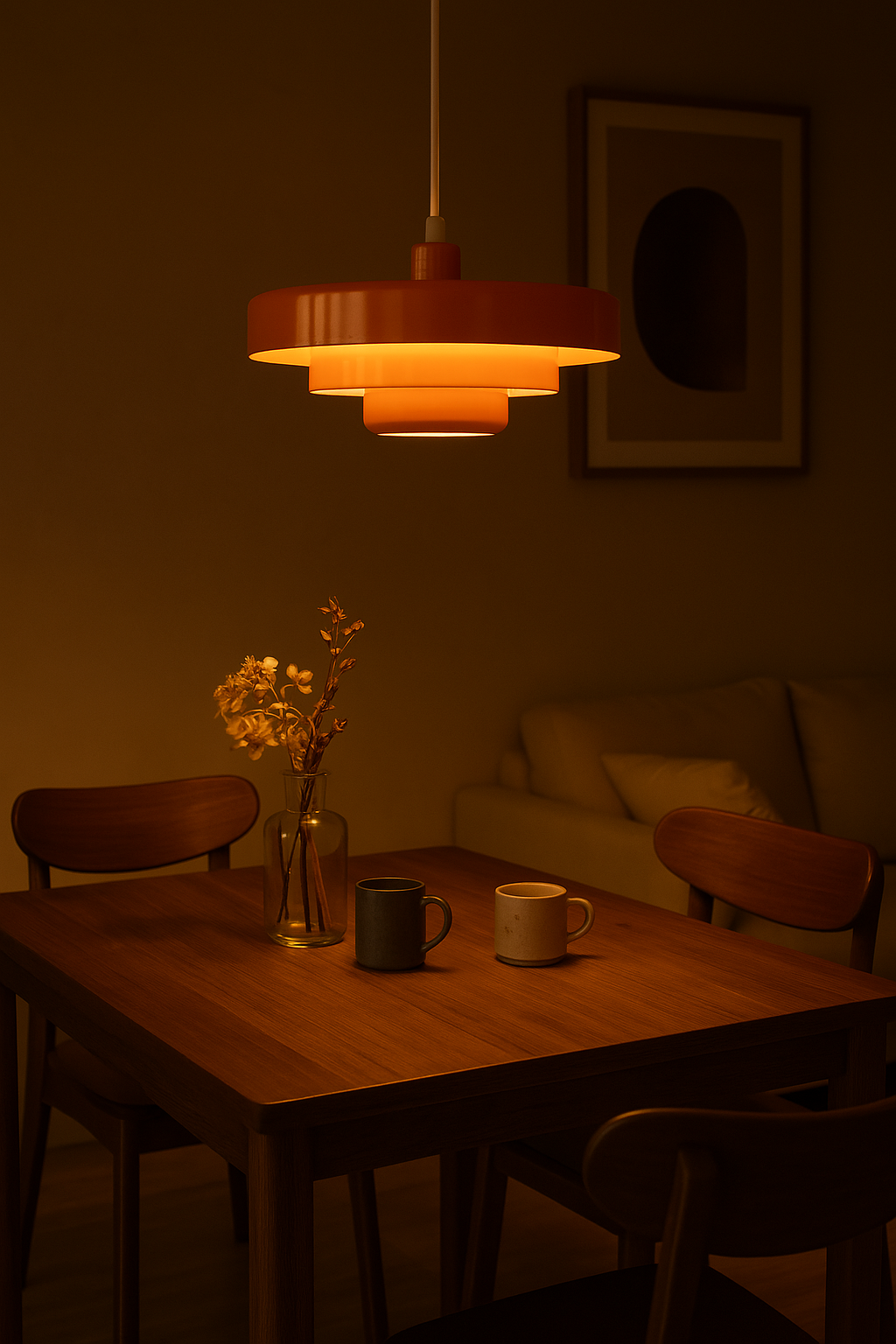 Classic Soft Glow Ceiling Pendant Lamp