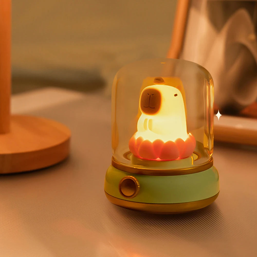 Vintage USB Night Light with Dimmable Function – Retro Decorative Lamp for Bedroom and Children’s Room 6