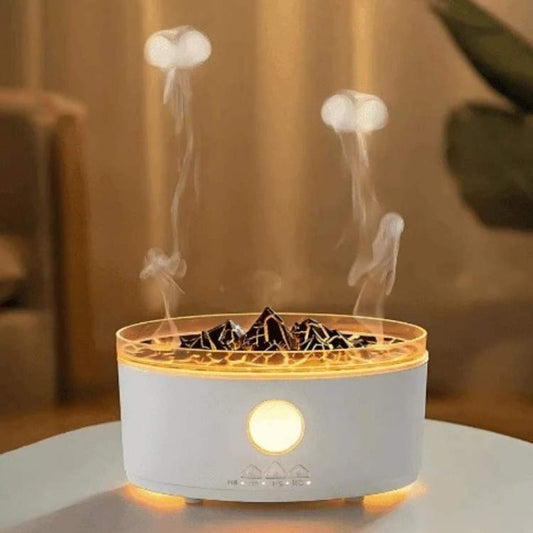 Compact Aromatherapy Essential Oil Diffuser with LED Light - Pexav
