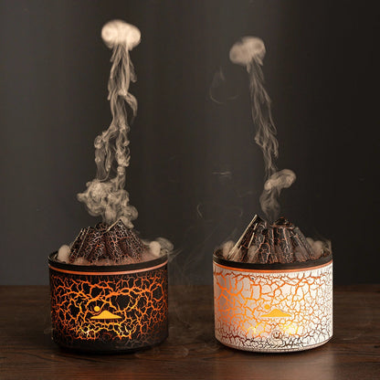 Volcano Humidifier with Cool Mist and Color Changing Lights – Aromatherapy Air Humidifier for Bedroom and Wellness 2