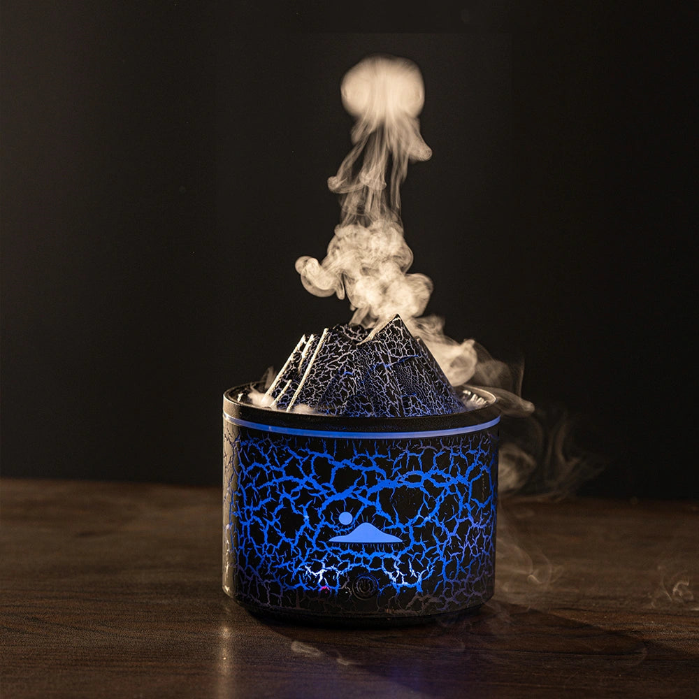 Volcano Humidifier with Cool Mist and Color Changing Lights – Aromatherapy Air Humidifier for Bedroom and Wellness 4