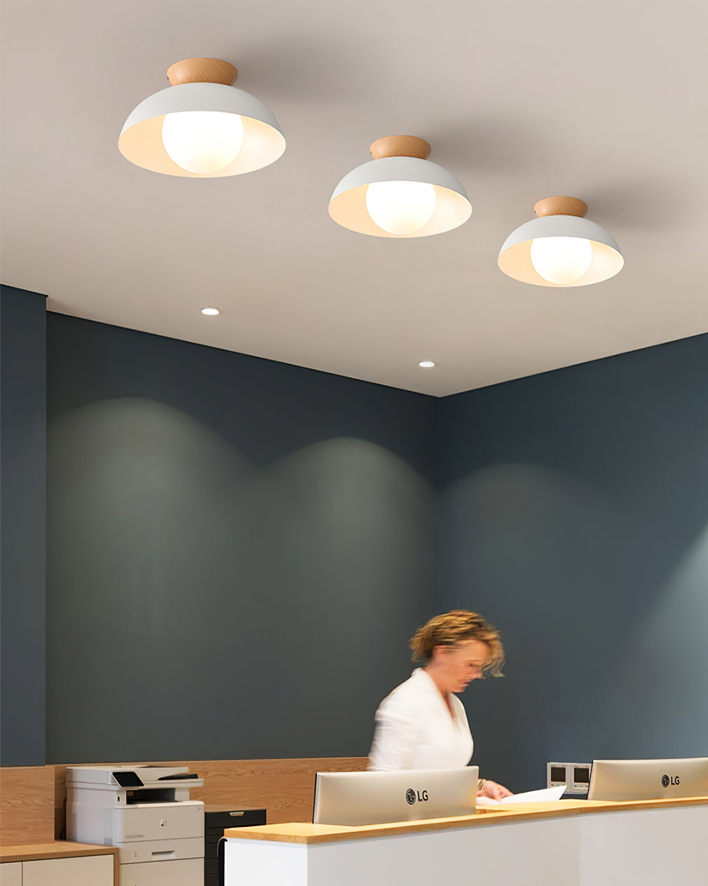 Sleek Hanging Light Fixture