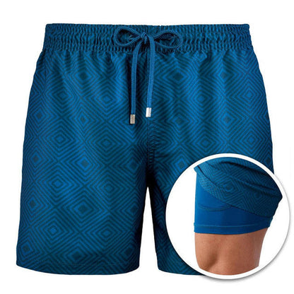 Comfortable Swim Shorts with Mesh Lining - Pexav