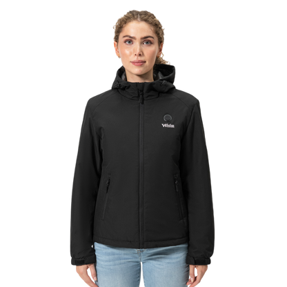 Warm Women's Electric Coat with Rechargeable Battery