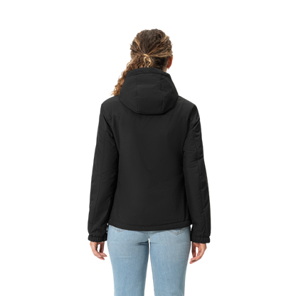 Warm Women's Electric Coat with Rechargeable Battery