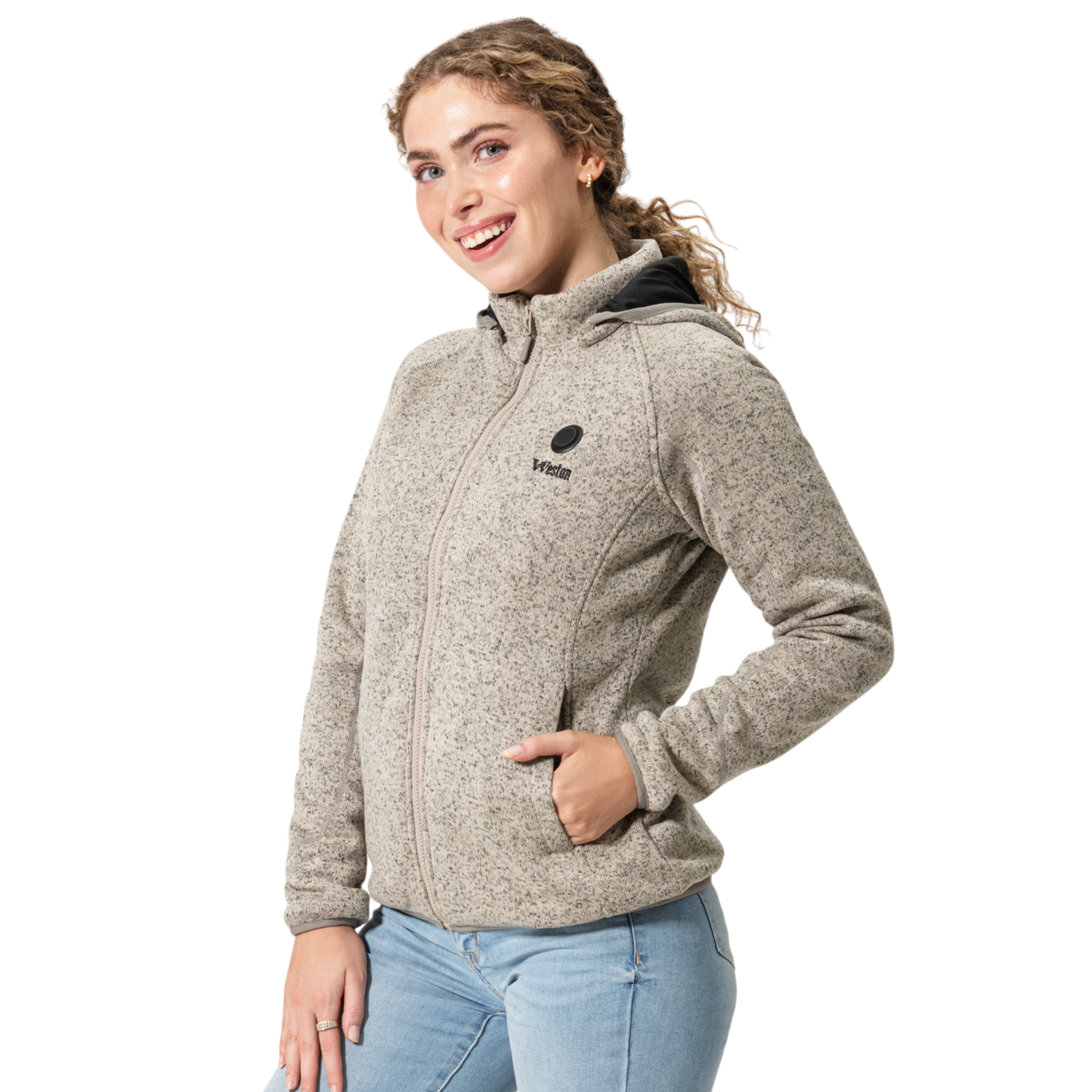 Warm Fleece Coat for Women | Soft, Lightweight & Rechargeable
