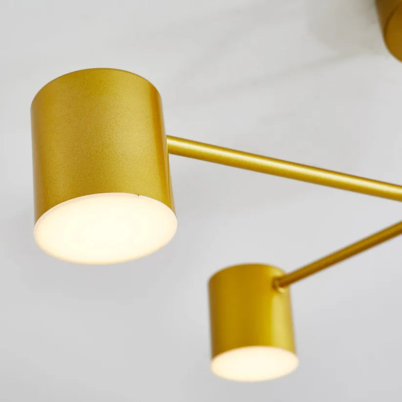 Stylish 6 Light Adjustable Ceiling Fixture for Modern Homes