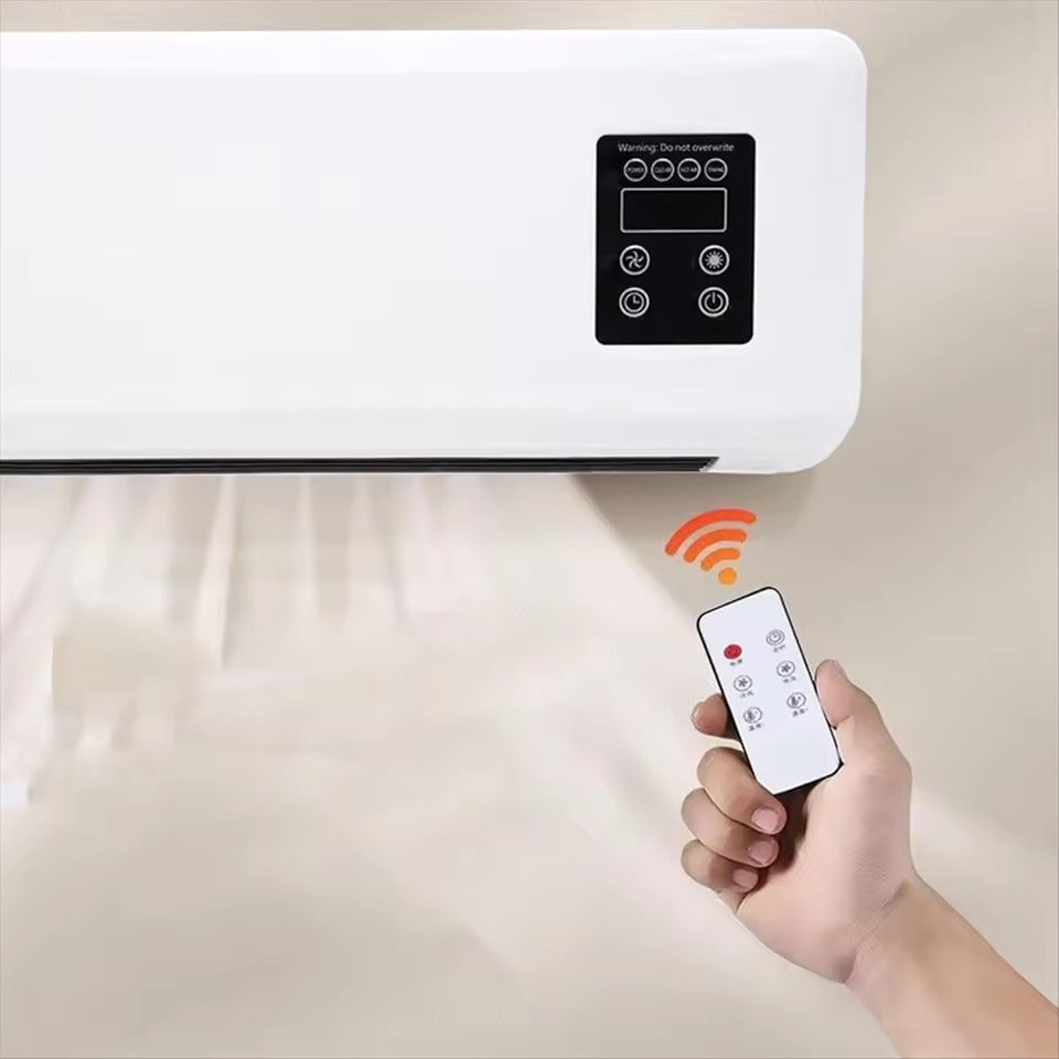 Space-Saving Electric Clothes Dryer and Heater with Remote - Pexav