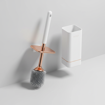 Wandmontierte Toilettenbürste Kunststoff - HygiaMount