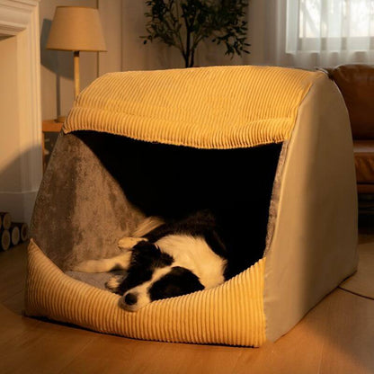 Soft Deluxe Orthopedic Dog Bed for Warm Comfort - Pexav