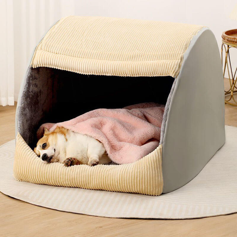 Soft Deluxe Orthopedic Dog Bed for Warm Comfort