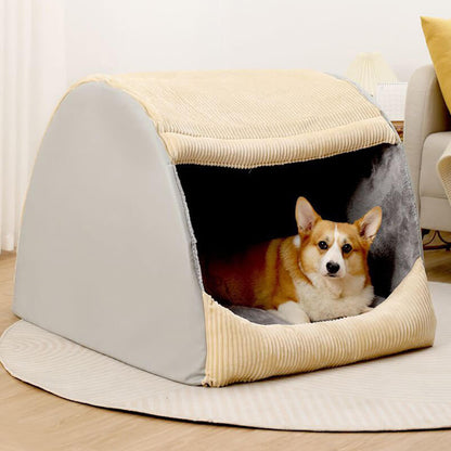 Soft Deluxe Orthopedic Dog Bed for Warm Comfort