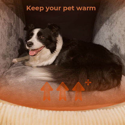 Soft Deluxe Orthopedic Dog Bed for Warm Comfort