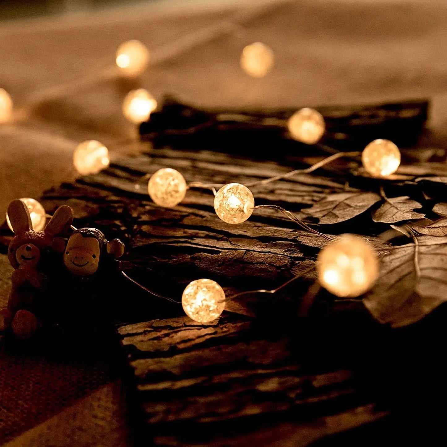 Soft LED String Lights with 3 Modes for Home Decor - Pexav