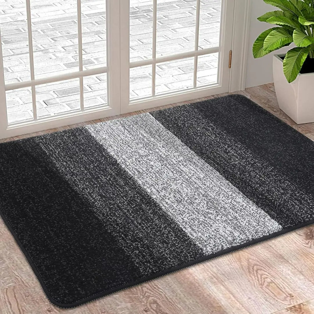Washable Absorbent Rug with Anti-Skid Base – Soft Microfiber for Home Use, Ideal for Living Room and Kitchen 4