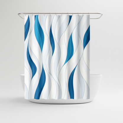 Wasserdichter Gedruckter Duschvorhang - ShowerWeave