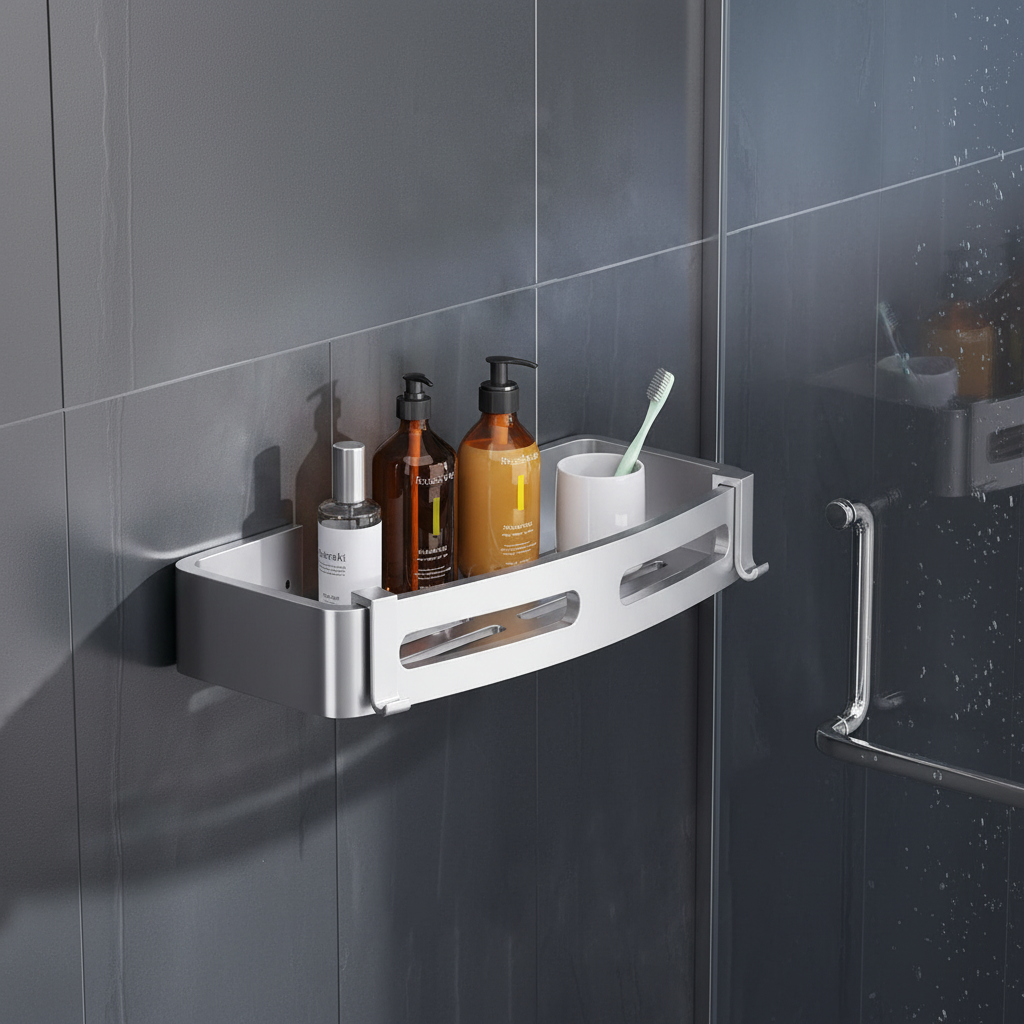 Sturdy Bathroom Shelf Organizer - Pexav