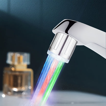 Colorful LED Faucet Light for Kitchen and Bath - Pexav
