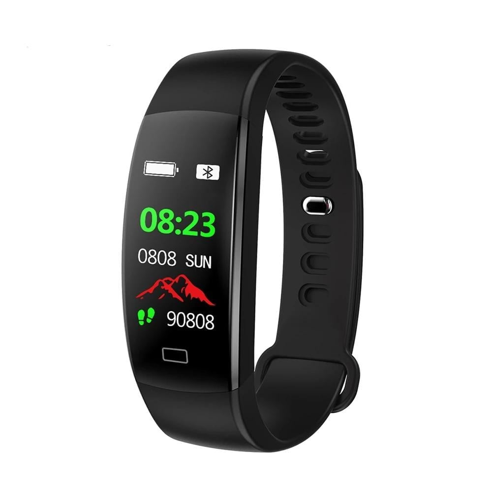 Swimproof Sports Smartwatch with Pulse & Blood Pressure Tracker - Pexav