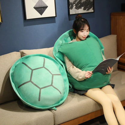 Soft Sea Turtle Plush Toy Stuffed Animal Pillow - Pexav
