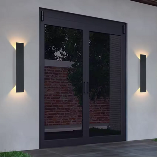 Durable Metal Outdoor Wall Lamp – Bright LED Garden Light - Pexav