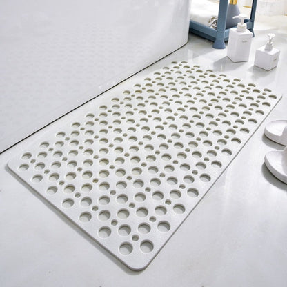 Anti-Slip Bathroom Shower Mat with Quick Drain