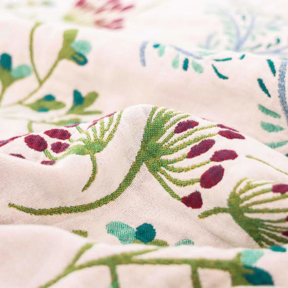 Soft Floral Pattern Throw Blanket