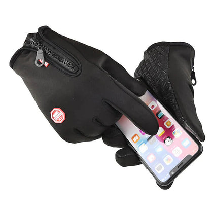 Warm Electric Gloves for Skiing and Cycling