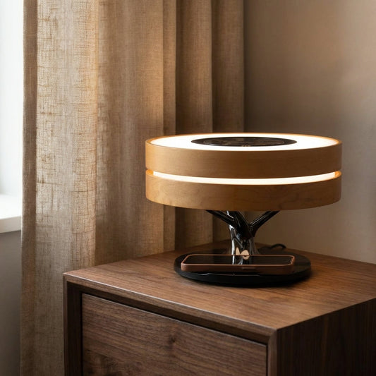 Smart LED Table Lamp with Bluetooth Speaker - Pexav