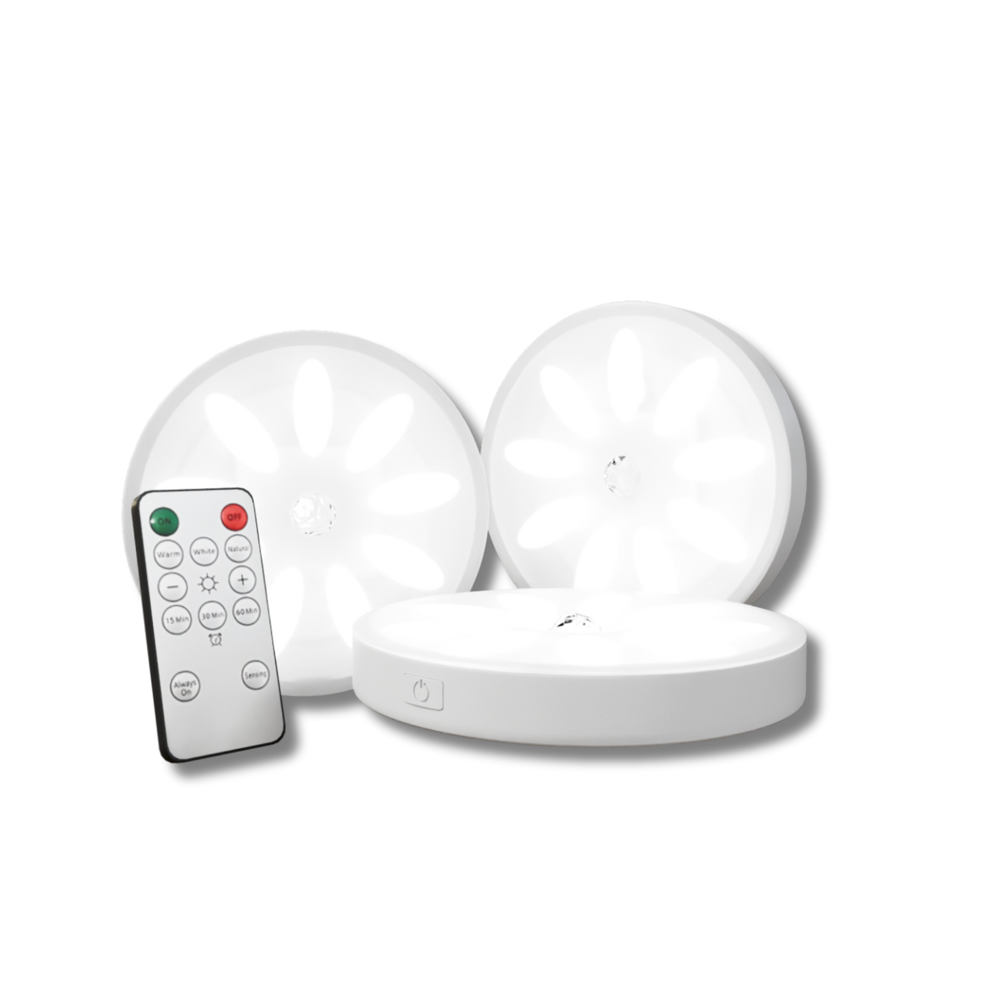 Battery Powered Motion Activated LED Night Light - Pexav