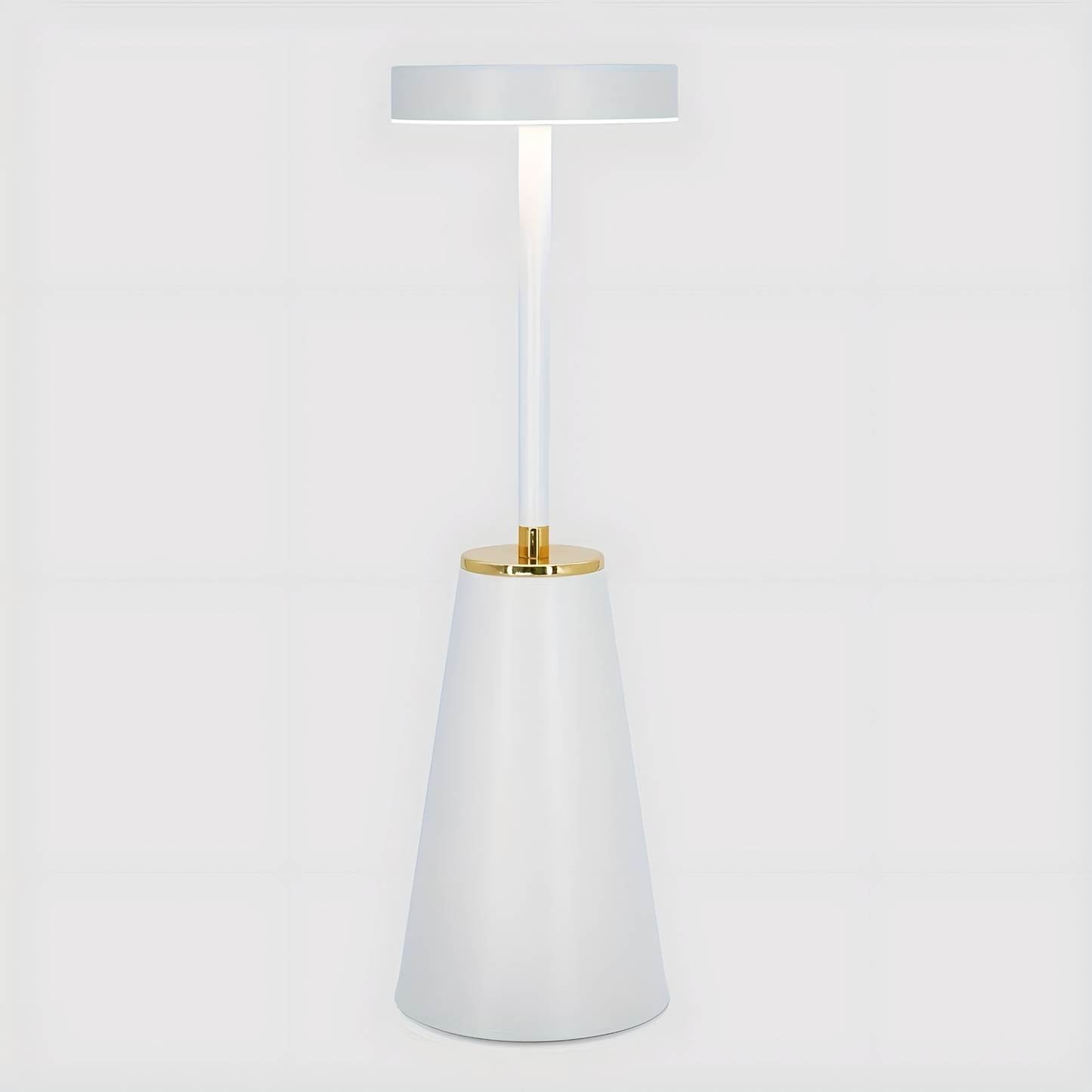 Wireless LED Table Lamp with Touch Dimming – Cordless Modern Bedside or Desk Light in Black or White 6