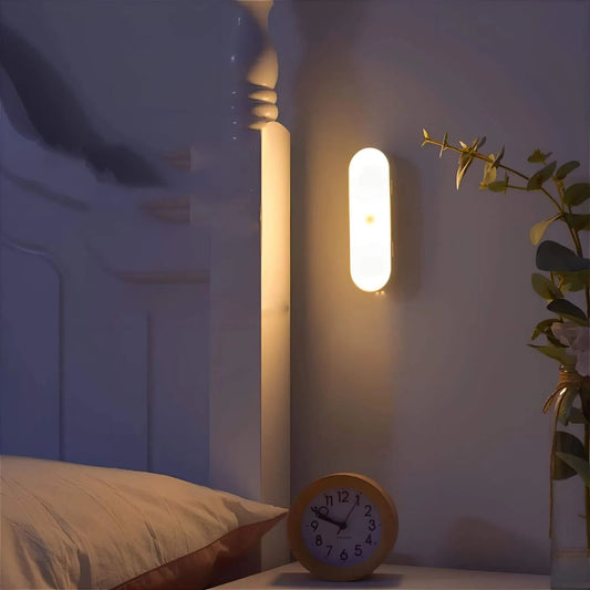 Smart Motion Activated Wall Light – Rechargeable Indoor Lamp - Pexav