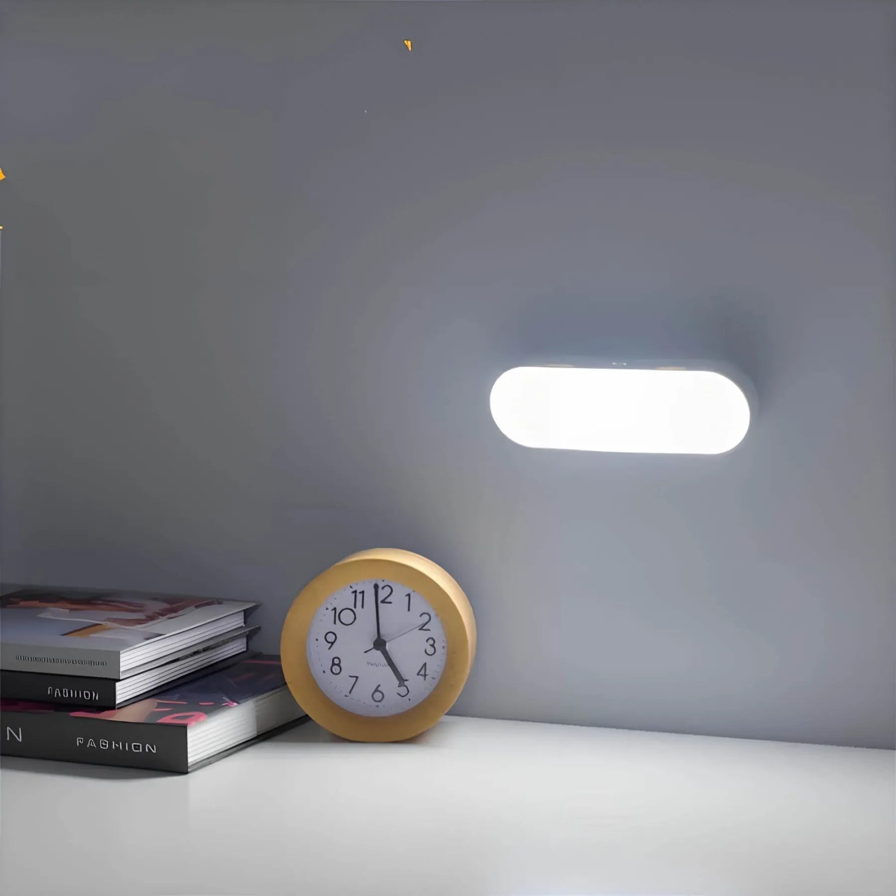 Wireless Motion Sensor Wall Lamp – USB Rechargeable Indoor Wall Lights for Safety and Modern Decor 4