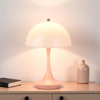 Wireless Mushroom Lamp – Scandinavian Design, Soft LED Light, Portable, Rechargeable, 9 in Height 5