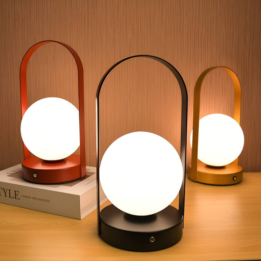 Smart LED Desk Lamp - Sleek Round Design - Pexav